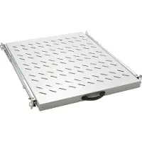 Equip EZVS-19-1-80-G - Rack-Schieberegal - 800 mm - Schrankmontage - Hellgrau - 1U - 48.3 cm (19")