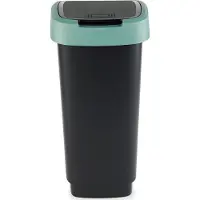 Rotho Swingeimer Twist 25 L schwarz misletoe green