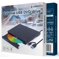 Gembird DVD-USB-031-BW - Extern - DVD-RW (Brenner) - USB 3.1 Gen 1 - Weiß