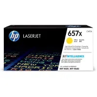 HP 657X Gelb Original LaserJet Tonerkartusche mit hoher Reichweite, 23000 Seiten, Gelb, 1 Stück(e)