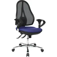 Topstar OP290U G26 Drehstuhl Open Point Sy blau, 514802