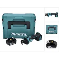 Makita DCO 181 F1J Akku Rotationsschneider 18 V 32000 U/min Brushless + 1x Akku 3.0 Ah + Makpac - ohne Ladegerät