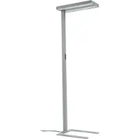 Arcchio LED-Stehleuchte Logan Ultra HCL CCT, silber, dimmbar