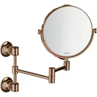 Hansgrohe AXOR Montreux Rasierspiegel, 42090300, Farbe: Polished Red Gold