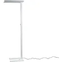 Arcchio LED-Stehlampe Logan Basic, weiß, 6.000 lm, dimmbar