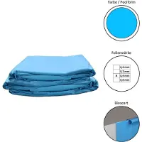 Waterman Poolfolie Ersatzfolie Rundbecken 360x90cm - Dicke 0,4mm - overlap - blau