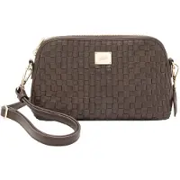 L.credi Umhängetasche Radka Crossbody Bag Chocolate dunkelbraun