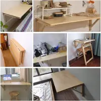 OEM Klappbare Wandmontage Tisch - Massivholz - Esstisch/Bürotisch - 1 Stück