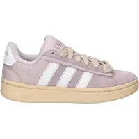 Adidas Sneaker SPORTSWEAR "GRAND COURT ALPHA 00S", Damen, Gr. 40, rosa (ice lila, core weiß, sand strata), Leder, Textil, Schuhe Sneaker