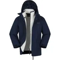 Mountain Warehouse - "Creek" Jacke, wasserfest für Kinder MW4719 (158) (Marine)