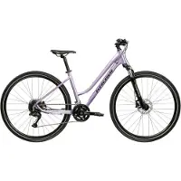 KROSS Crossrad "Evado 5.0 lila 18 Gänge" 18 Gang Shimano CUES U3020 Schaltwerk Kettenschaltung
