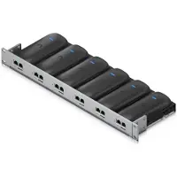 Ubiquiti UACC-AI-Port-RM, Regalboden, Polycarbonat (PC), Stahl, Schwarz, Grau, 1 Stück(e), 650 g