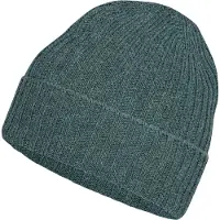 Falke Pure Cashmere Unisex Mütze, Onesize, Grün, Kaschmir