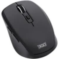 3GO MWBOLT, rechts, Optisch, RF Wireless + USB Type-A, 1600 DPI, Schwarz