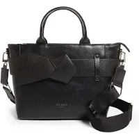 Ted Baker Handtasche Umhängetasche Jimisie Mini Knot Bow Bag Black schwarz