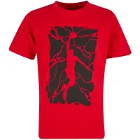 Mister tee Shirt "Kids Basketball Splitters Tee" in Rot | Gr.: 146/152