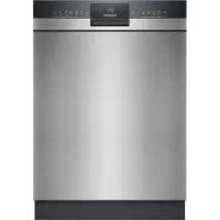 Siemens SN43HS03TE, Unterbau, Standardgröße (60 cm), Gebürsteter Stahl, Schwarz, Tasten, 1,75 m