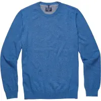MARVELIS Strickpullover Rundhals, Baumwolle, regular fit