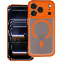 OEM Case passend für iPhone 17 AIR Full Matte Mag Cover kompatibel mit MagSafe orange