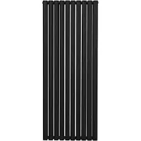 Monster Oval Röhrenheizkörper - 1600mm x 600mm - Schwarz