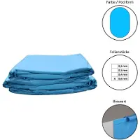 Waterman Pool Folie oval 4,20m x 8,00m x 1,50m Folie 0,6mm blau Einhängebiese Pool Poolfolie Ovalpool / 420 x 800 x 150 cm Stahlwandpool Innenhülle Liner Auskleidung Ovalbecken
