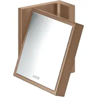 Hansgrohe Rasierspiegel Axor Uni. Rectangular neigbar, Wandmontage, brushed red gold