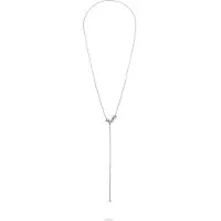Liebeskind berlin Y-Kette "Schmuck Geschenk Edelstahl Halskette Steel Ball", silber (silberfarben), Halsketten, Edelstahl, L: 42 B: 7,5mm, Y-Kette, B:7,5mm