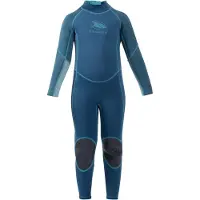 Trespass Lilian 3 Mm Junior Neoprenanzug Mit Langen Ärmeln Und Reißverschluss Am Rücken