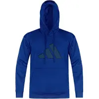 Adidas Kapuzensweatshirt PERFORMANCE "Tech Line Hoody COMBAT SPORTS" Gr. XL, blau (blau, dunkelblau), Sweatshirts, Damen, XL, Obermaterial: 100% Polyester, Kapuzensweatshirt