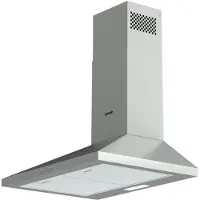 Gorenje KH60A F2LB SS WHC629E4X G400, 450 m³/h, Abluft/Umluft, C, A, B, 65 dB