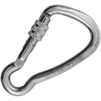 Kong Italy Harness Kl Screwed Snap Hook Silber 80 mm
