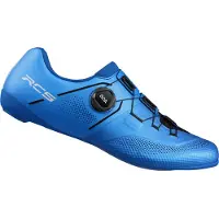 Shimano Rennrad- Fahrradschuhe RC503 Wide, blau