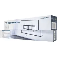 Gembird WM-90F-01, 109,2 cm (43"), 2,29 m (90"), 200 x 200 mm, 800 x 400 mm, Stahl, Schwarz