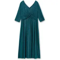 Sheego Abendkleid in petrol | Gr.: 58