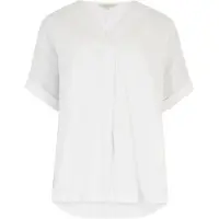 Apricot Klassische Bluse "Top aus Baumwolle", Damen, Gr. M (38), weiß, Obermaterial: 100% Baumwolle CO., unifarben, Blusen Klassische Bluse, in fließender Ware