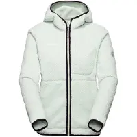 Mammut - Women's Falera Pro ML Hooded Jacket - Fleecejacke Gr S grau/weiß