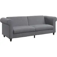 Dorel Home 3-Sitzer "Felix II, Schlafsofa 236cm, (Liegefläche 108x190cm), Rückenlehne", grau, B:236cm H:83cm T:87cm, Sofas, 3-Sitzer, 3-fach verstellbar, Sitzhöhe 46 cm, Cord
