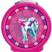 Scout Kinder Wecker 280001059 FRIENDS Pferd pink