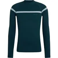 Falke Langarmshirt "Langarmshirt", Kinder, Gr. S, grün (holly (7385)), Shirts Langarmshirt