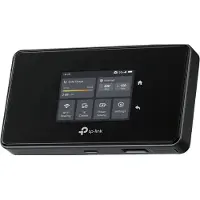 TP-LINK M8550(EU), Router für Mobilfunknetz, Schwarz, Tragbar, 802.11a, 802.11b, 802.11g, Wi-Fi 4 (802.11n), Wi-Fi 5 (802.11ac), Wi-Fi 6 (802.11ax), 200 Mbit/s, 4G, 5G, LTE