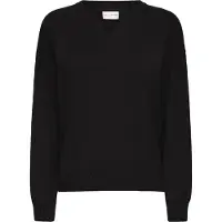 Pulz Jeans Strickpullover "Damen Strickpullover PZSARA", Damen, Gr. L, schwarz (schwarz beauty), Obermaterial: 80% Viskose LENZING ECOVERO CV LenzEcov. 20% Polyester PES., Pullover Strickpullover