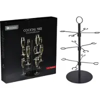 Koopman HH - Champagner Etagere Spielzeugbaum für 12 Gläser Karton