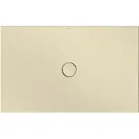 Bette BetteFloor Duschwanne mit Minimum-Wannenträger und BetteGlasur Plus, 1200x750mm, 1671-441PLUS,T1, Farbe: Cream