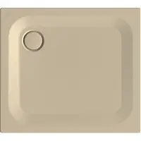 Bette BetteUltra Rechteck-Duschwanne mit Minimum-Wannenträger, 900x800x25mm, GlasurPlus, 8750-424PLUS,T1, Farbe: Sand