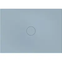 Bette BetteAir Duschfliese mit BetteGlasur Plus, 1400x1000mm, 7357-418PLUS, Farbe: Blue Satin matt