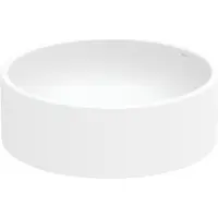 Bette BetteBalance Aufsatzwaschtisch, rund, 425x425x143mm, A248-440, Farbe: Snow (weiß matt)
