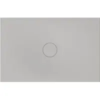 Bette BetteAir Duschfliese mit Minimum-Träger und BetteAntirutsch Pro, 1400x900mm, 7356-413AE,T2, Farbe: Dust matt