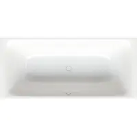 Bette BetteLux Rechteck Badewanne, Einbauversion, 1800x800x450mm, 3441-000AS, Farbe: Weiß mit Antirutsch Sense