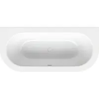 Bette BetteStarlet I Einbau-Badewanne, 2-Sitzer, ovale Innenform, 1650x750x420mm, 8300-000Plus, Farbe: Weiß mit Glasur Plus