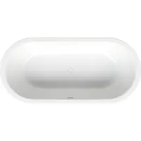 Bette BetteStarlet Flair Oval Einbau-Badewanne, 2-Sitzer, oval, 1880x880x420mm, 8775-000AS, Farbe: Weiß mit Antirutsch Sense